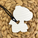 Zebra Chewy Necklace