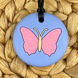 Butterfly Chewy Necklace