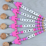 Crown Personalised Dummy Clip