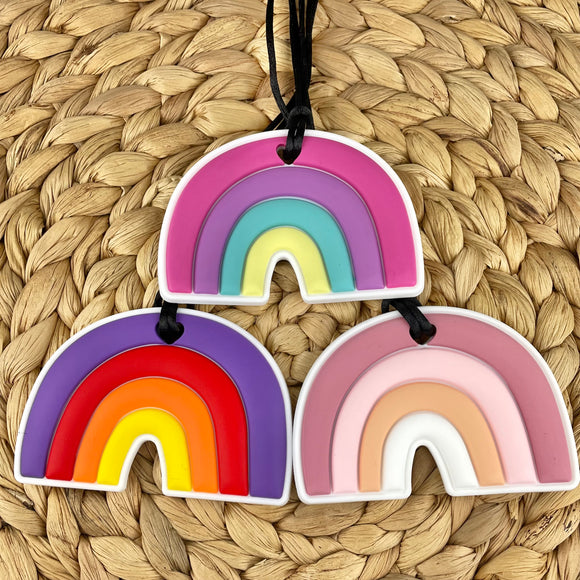 Rainbow Chewy Necklace