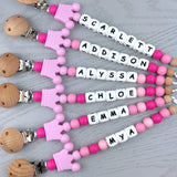 Crown Personalised Dummy Clip