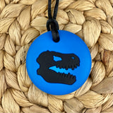 Dino Skull Chewy Necklace