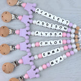 Crown Personalised Dummy Clip