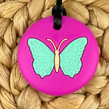 Butterfly Chewy Necklace