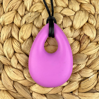 Tear Drop Chewy Necklace