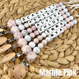 Personalised Dummy Clip - Hex