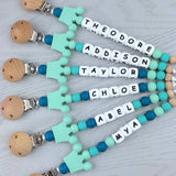 Crown Personalised Dummy Clip