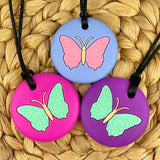 Butterfly Chewy Necklace