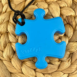 Puzzle Chewy Necklace