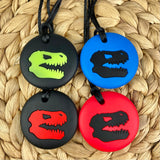 Dino Skull Chewy Necklace